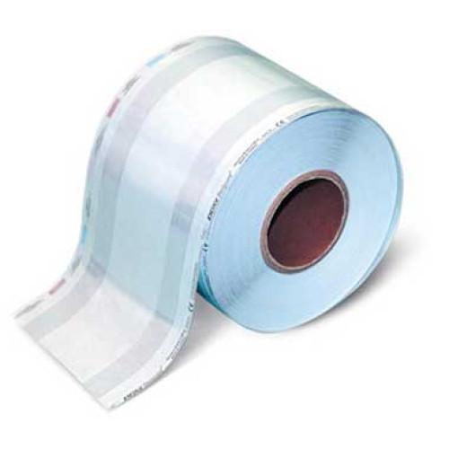 Рулон для стерилізації зі складкою RS75*25*100